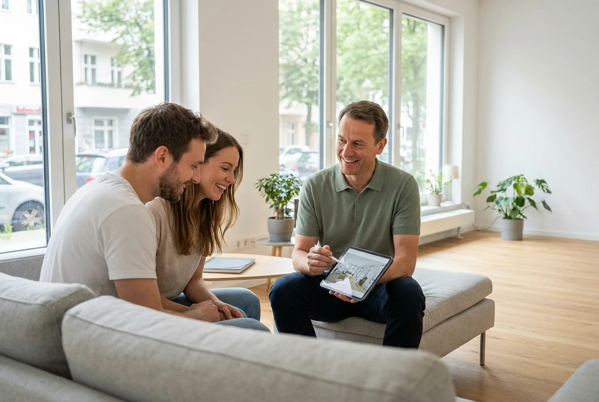 Persönliche Beratung beim Kunden